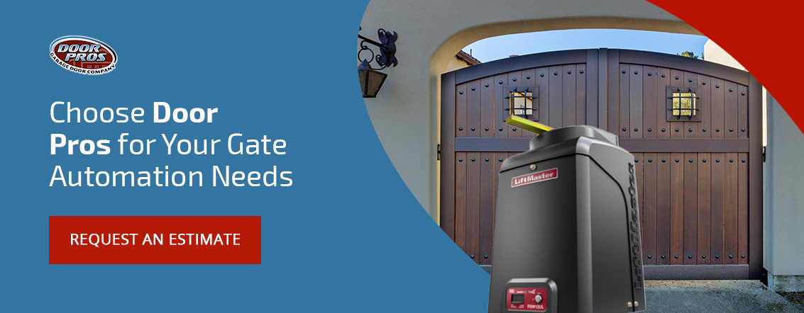 Choose Door Pros for Your Gate Automation Needs